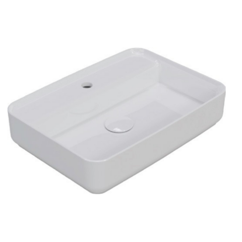Hafele MILAGRO SB Lavabo, parlak beyaz, 550x400mm