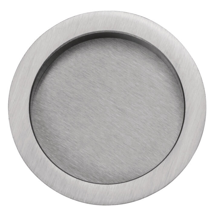 Gömme Kapı Kolu, ROUND, Ahşap Kapı, Pirinç, Hafele ROUND