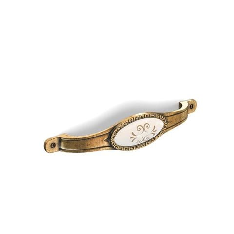 Hafele CLARA Mobilya Kulpu Antik Bronz 128mm
