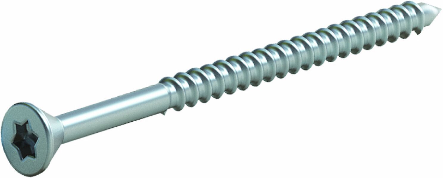 Häfele PZ MDF Vidası Tork Başlı Tam Dişli - 4x50 mm 4 mm Çelik gri PZ 015.31.907