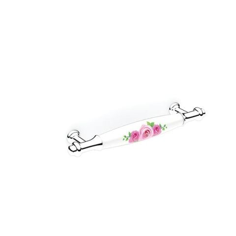 Hafele ROZE Mobilya Kulpu Parlak Krom 128mm