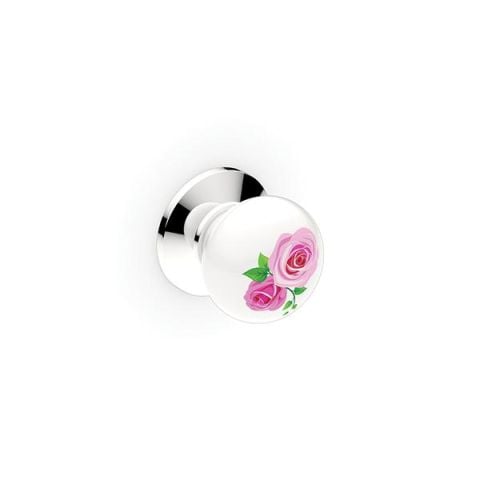 Hafele ROZE Düğme Kulp Parlak Krom