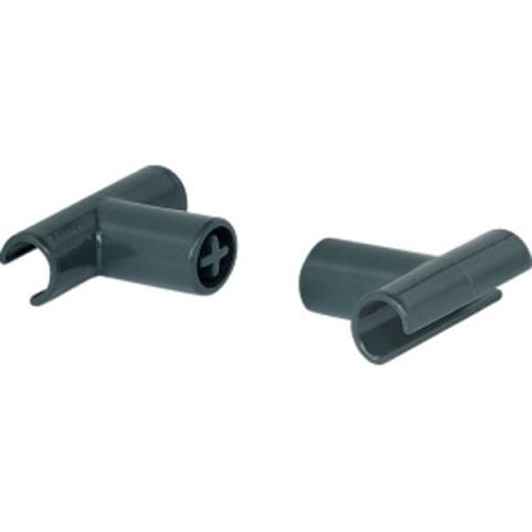 Hafele Yatay bordür bağlantı klipsi,gri