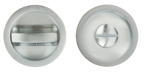 Gömme Kapı Kolu, ROUND, Ahşap Kapı, Pirinç, Hafele ROUND