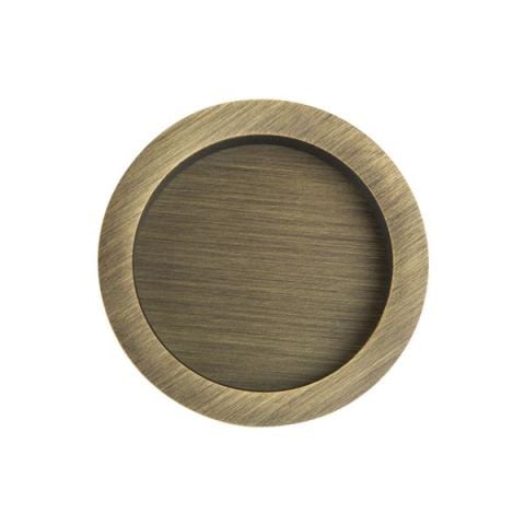 Hafele ROUND Yuvarlak Gömme Kulp Pasaj Tipi Antik Bronz