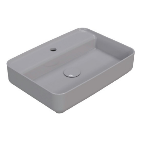 Hafele MILAGRO SB Lavabo, mat siyah, 550x400mm
