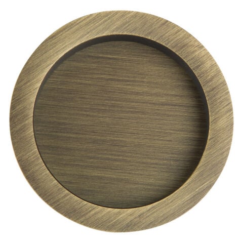 Gömme Kapı Kolu, ROUND, Ahşap Kapı, Pirinç, Hafele ROUND