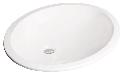Tezgah Altı Lavabo, Hafele MARIN Lavabo, Parlak Beyaz