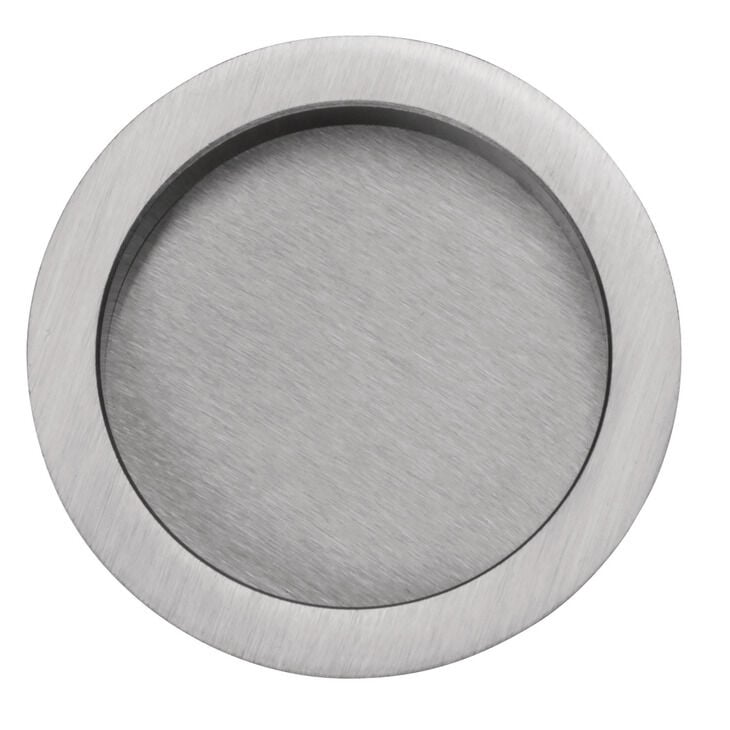 Gömme Kapı Kolu, ROUND, Ahşap Kapı, Pirinç, Hafele ROUND