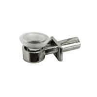 Hafele Raf pimi, cam, vantuzlu, nikel, 5mm