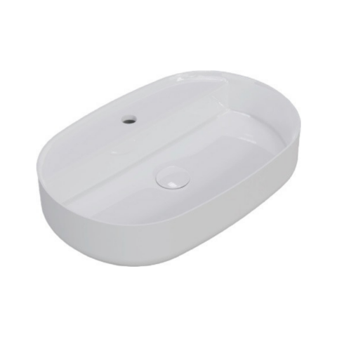Hafele MILAGRO OB Lavabo, parlak beyaz, 600x400mm