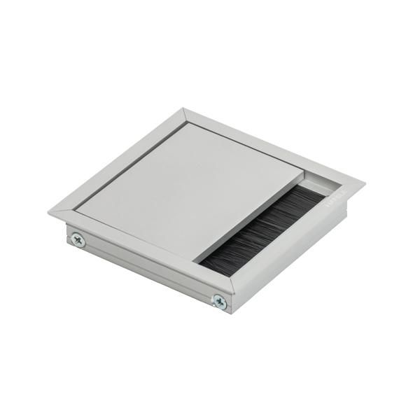 Hafele EXIT Kablo kanalı, eloksal mat 100x100mm